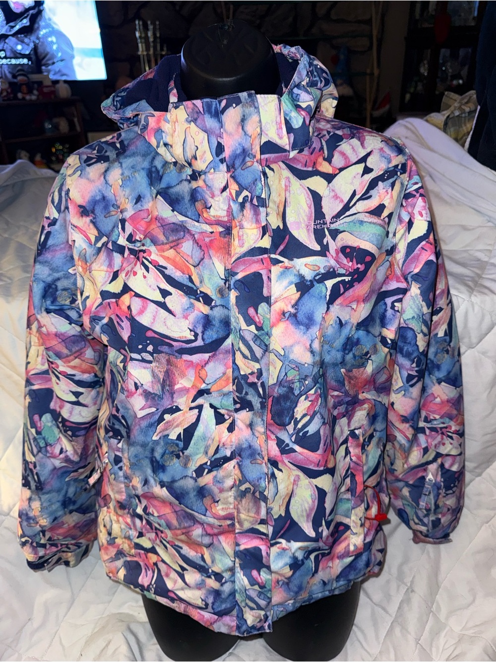 Mountain Warehouse Snowdrop Printed Ski Jacket-Waterproof